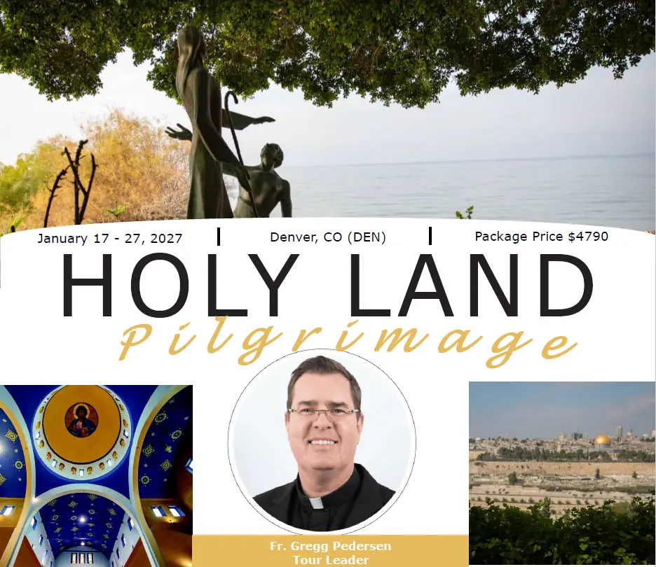 In the Footsteps of Jesus with Father Gregg Pedersen