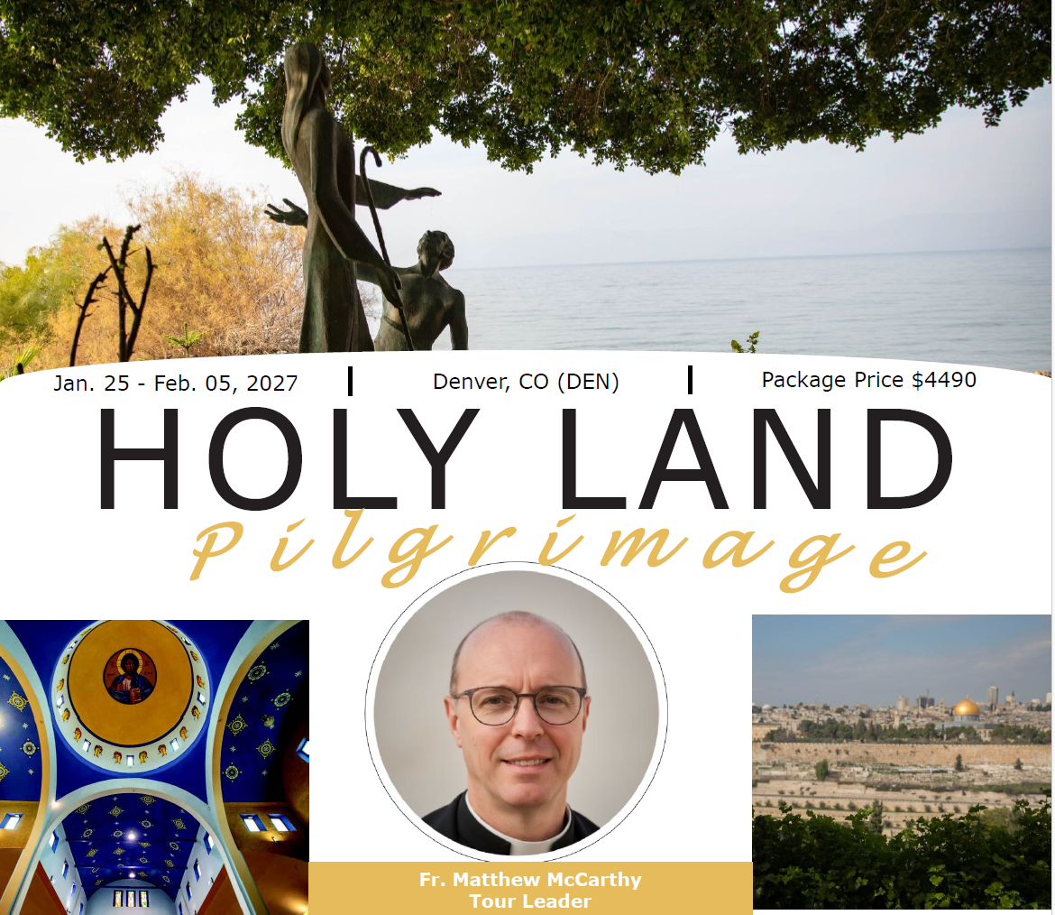 In the Footsteps of Jesus with Father Matthew McCarthy