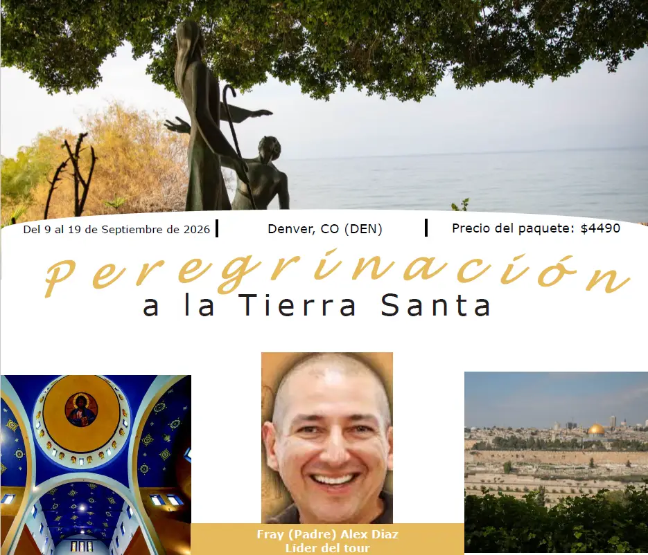 Tras las Huellas de Jesus (en espanol) with Fray Alex Diaz